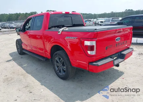 2023 Ford F-150 Lariat из США, поврежденный, VIN 1FTEW1C52PKD05161